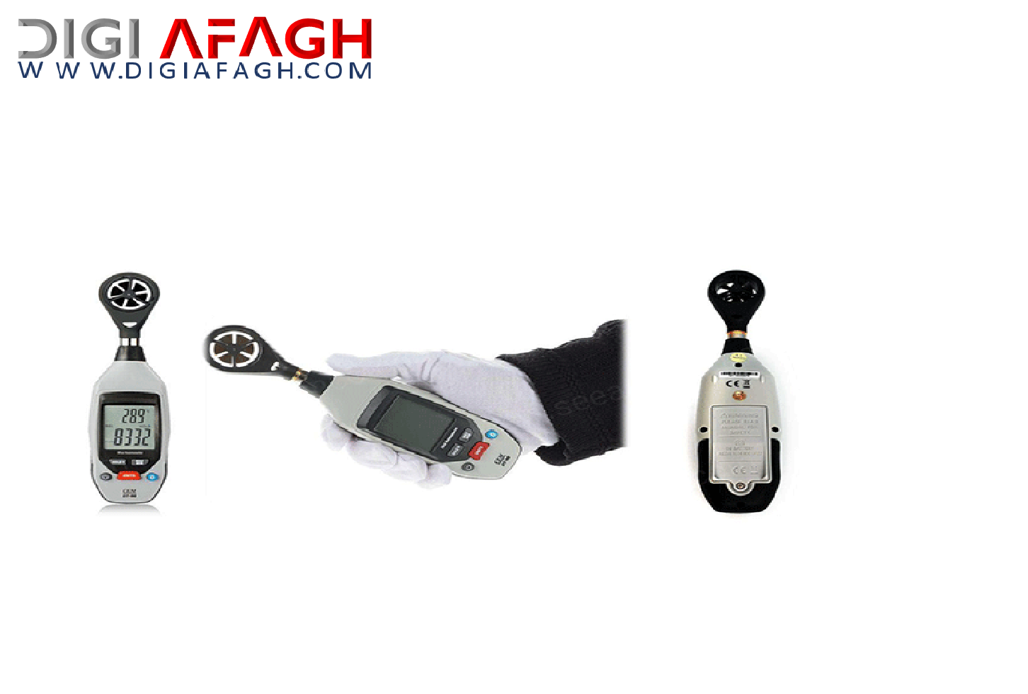 دستگاه سرعت سنج باد مدل DT-90