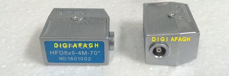 پراب التراسونیک  wcx  زاویه 45 - فرکانس 2 مگاهرتز ابعاد 9*8