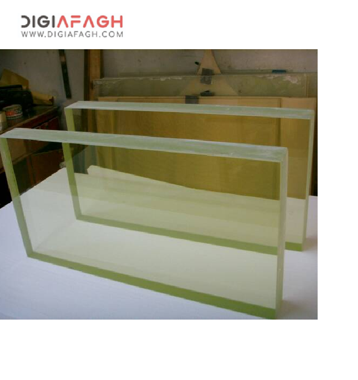 Radiation shilding Glass 120 *80 cm small glass sizes Min thickness 10mm