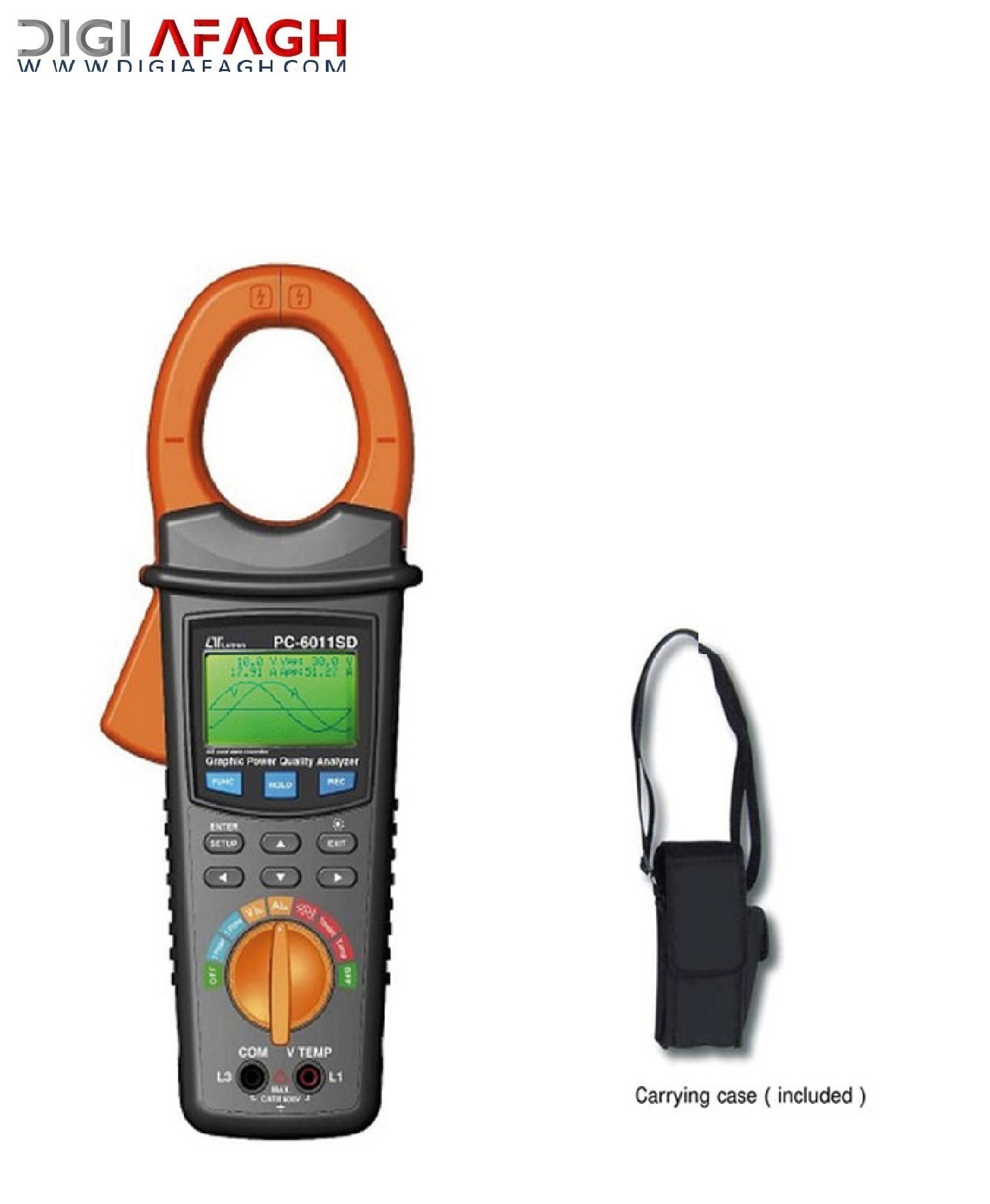 کلمپ پاور آنالیزر True RMS PC-6011SD