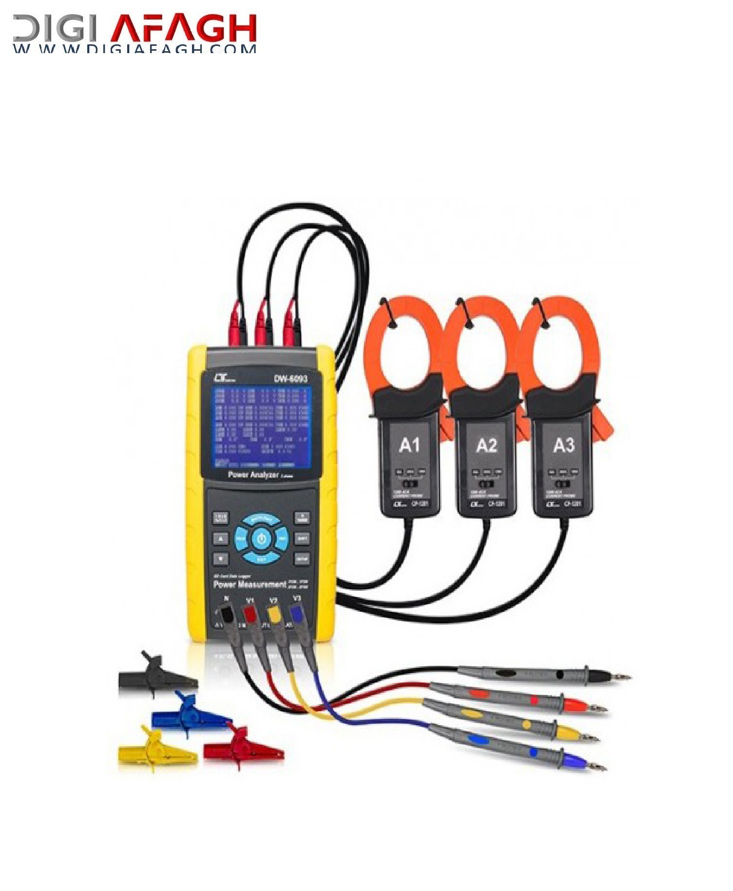 پاور آنالایزر تکفاز و سه فاز هارمونیک DW-6095