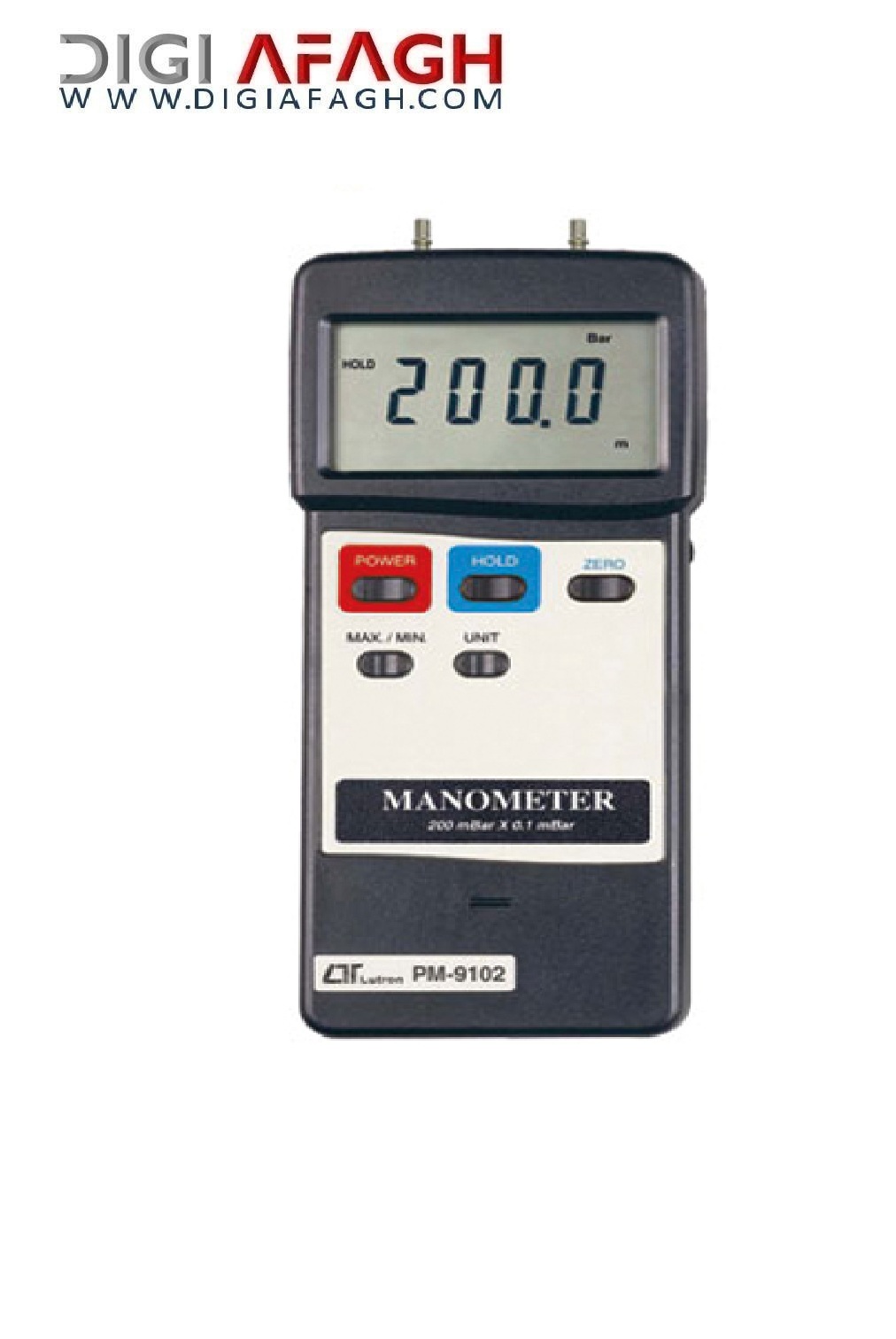 مانومتر دیجیتالی (فشارسنج تفاضلی) PM-9100