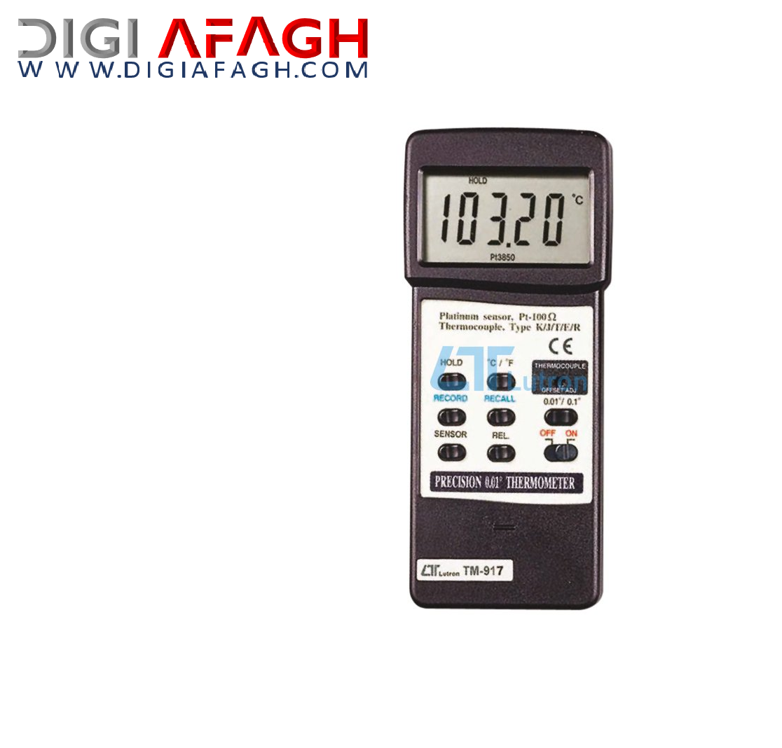 ترمومتر دیجیتال با دقت بالا -لوترون - مدل TM-917