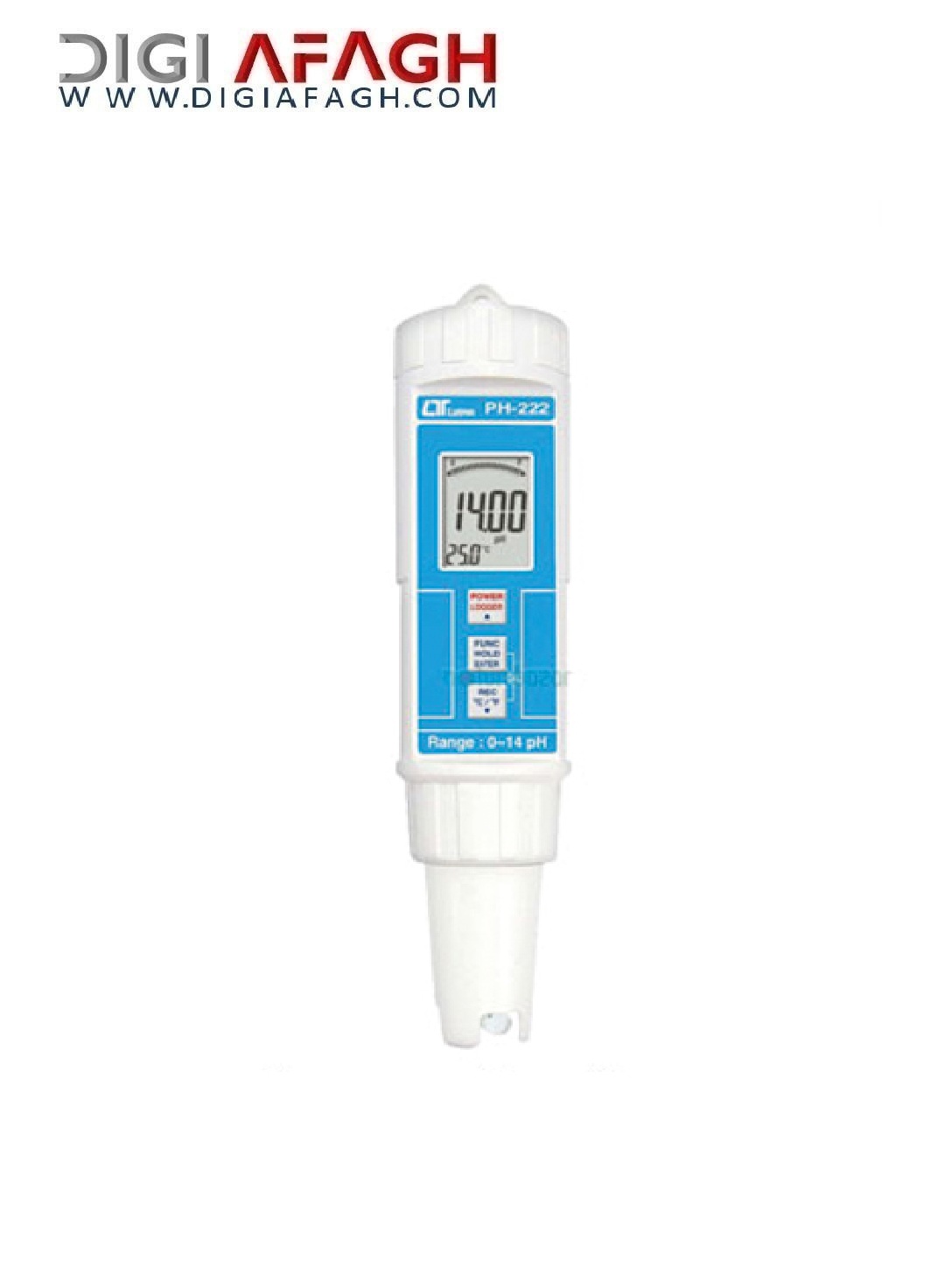 اسیدسنج ترمومتردار دیجیتال PH-206