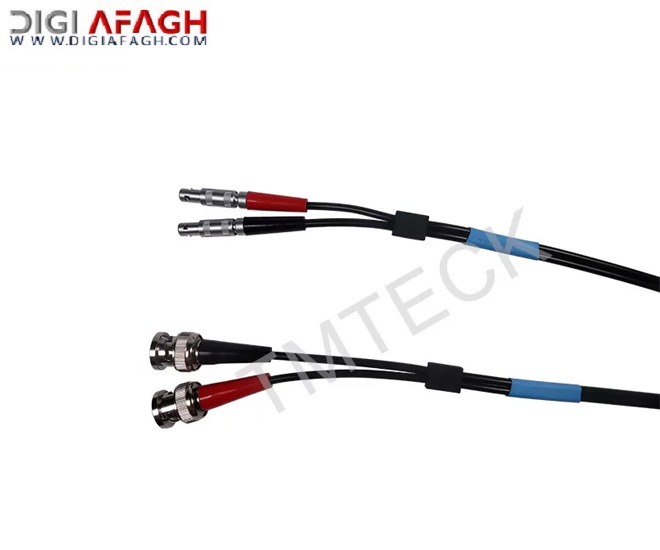عیوب ردیاب RG174 LEMO 00 To BNC Dual UT Cable