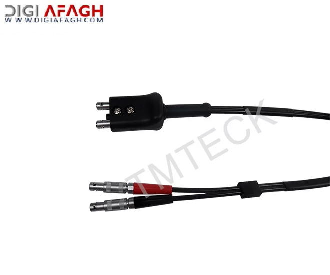 کابل مبدل اولتراسونیک دوگانه با طول 1.5 متر RG174